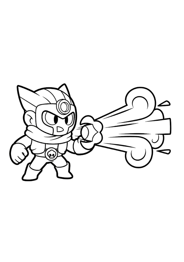 Gale blowing frosty wind coloring page